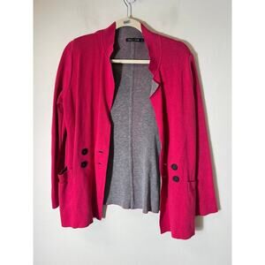 Nic + Zoe Pink Cardigan Sweater Size Small
